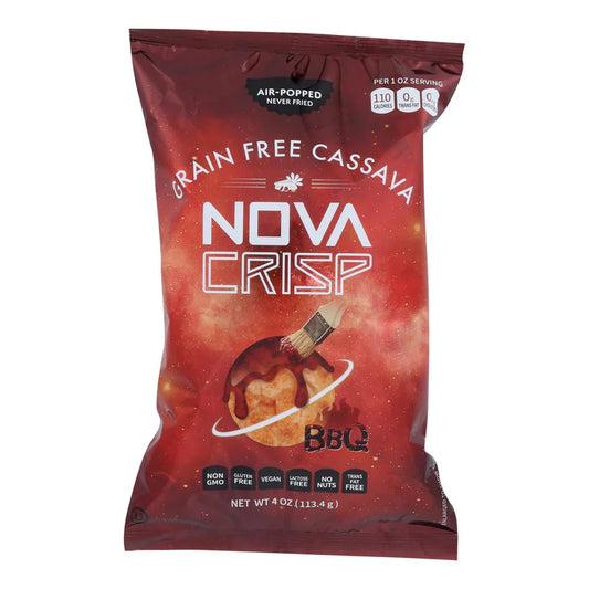 Nova Crisp - Grain Free Cassava BBQ - 4 oz  Pack of 12