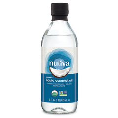 Nutiva - Liquid Coconut Oil 16 FO - Pack of 6