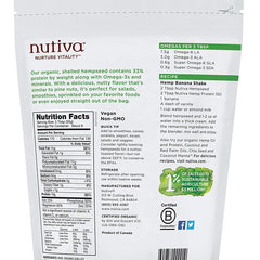 Nutiva-Raw Shelled Hempseed, 8 oz