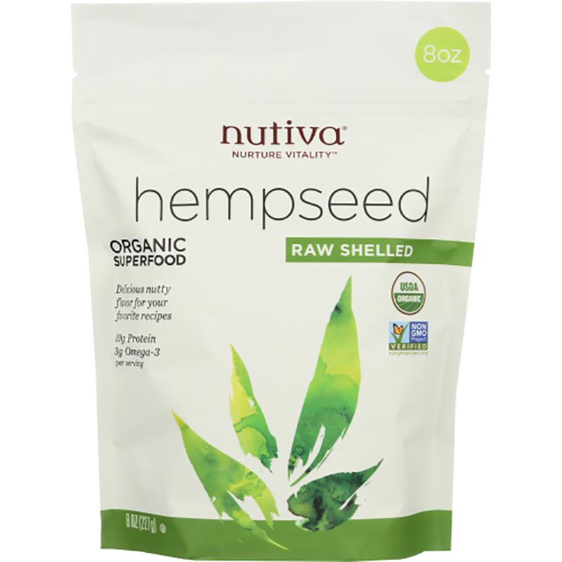 nutiva raw shelled hempseed