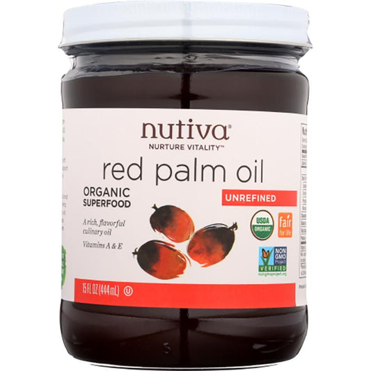 nutiva red palm oil unrefined