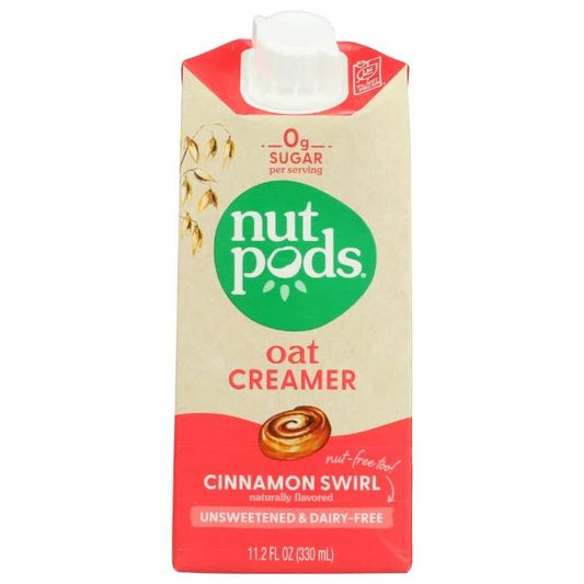 Nutpods - Cinnamon Swirl Oat Creamer, Unsweetened 11.2 fl oz - front