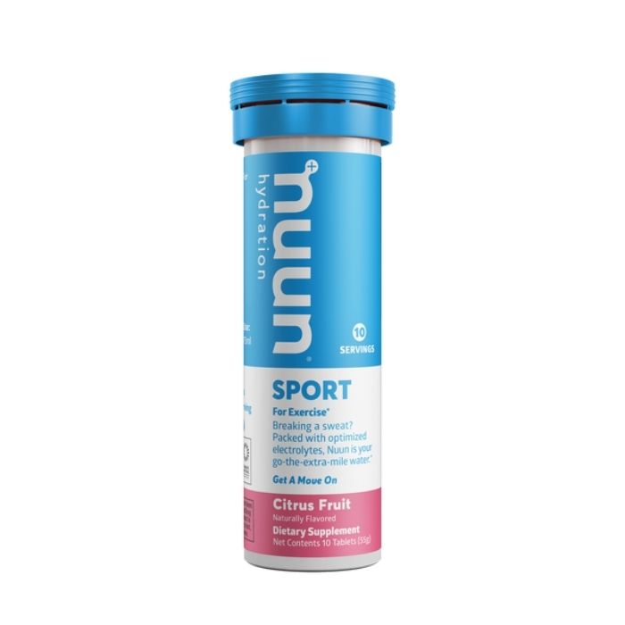 Nuun - Sport Tablets Citrus, 10 Tablets - front