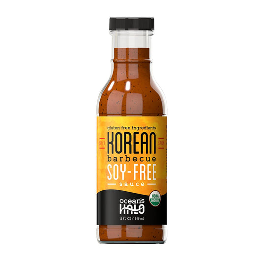 Ocean's Halo - Korean Barbecue Soy Free Sauce, 12oz | Pack of 6 - PlantX US