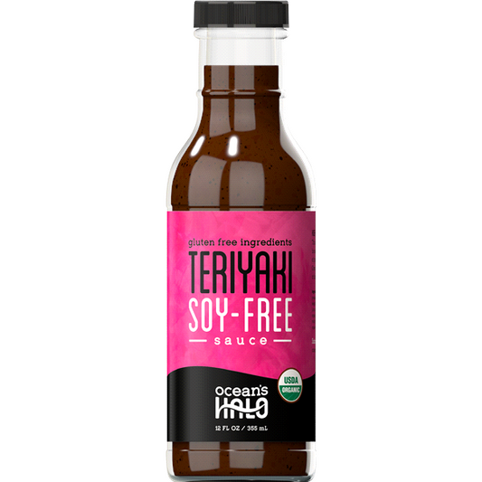 Ocean's Halo - Teriyaki Soy Free Sauce, 12 oz | Pack of 6 - PlantX US