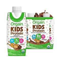 ORGAIN KID PRTN RTD CHOC 4P ORG 33 FO - Pack of 4