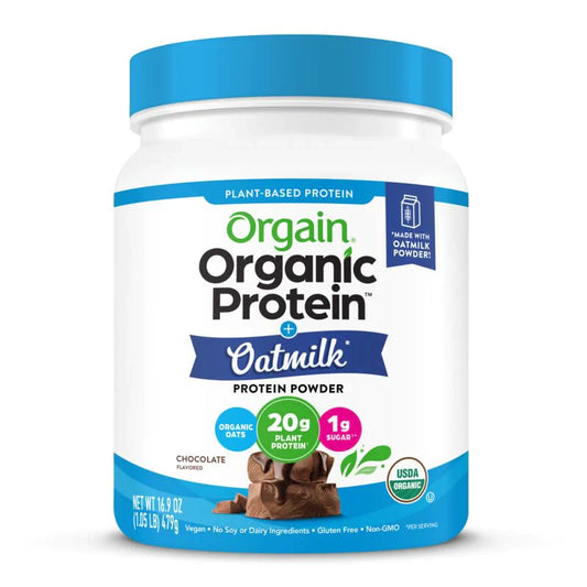 ORGAIN PRTN OATMLK PWDR CHO ORG 16.9 OZ 