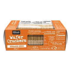Olinas Bakehouse - Wafer Crackers Sesame Seed, 3.5 Oz | Pack Of 12