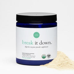 Ora - Break It Down Organic Digestive Enzymes Powder - Pineapple Flavor - front