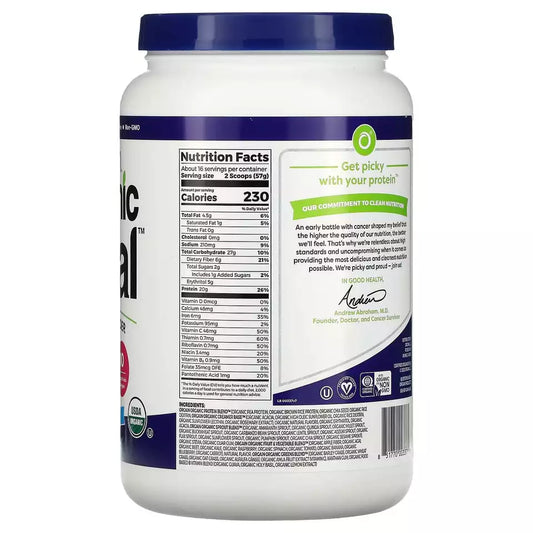 Orgain - All-In-One Nutrition Powder, Vanilla Bean, 2.01 lbs