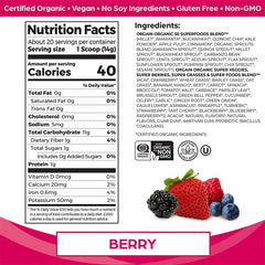 Orgain - All-In-One Super Nutrition, Berry Flavor, 0.62 lbs
