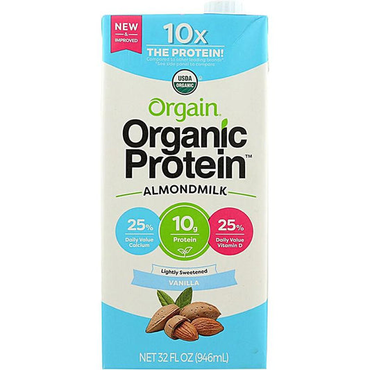 Orgain_Protein Almondmilk Vanilla unsweetend