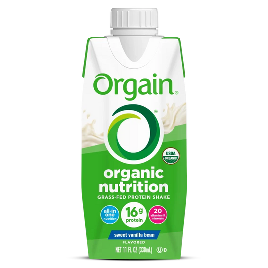 Orgain - Protein Shakes - Vanilla Bean, 11 Fl oz. | Pack of 12