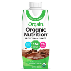 ORGAIN - Organic Whey Protein Ready-to-Drink - Chocolate 11FO ( Pack of 12)
