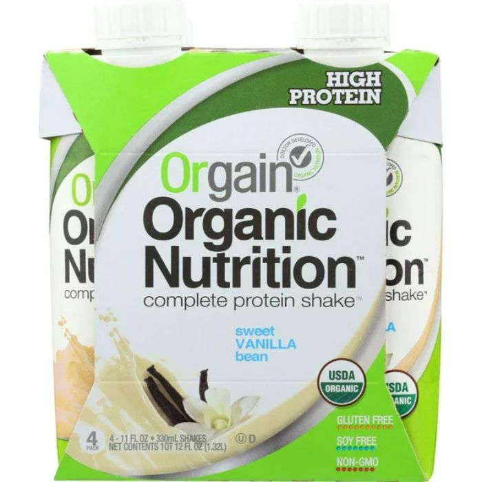 Orgain Protein Rtd Mcha 4pk Org 44 Fo - Pack Of 3
