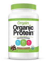 ORGAIN - Protein Powder Chocolate Organic 32.4OZ ( Pack of 1)