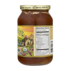 Organicville - Organic Pizza Sauce (GF), 15.5oz - back