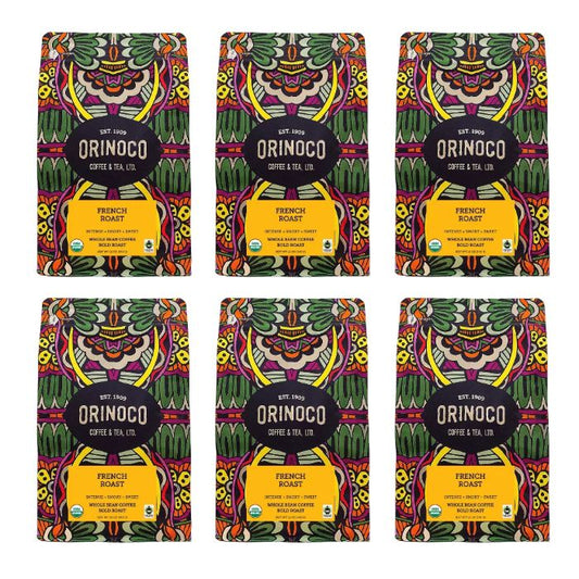 Orinoco Coffee Tea Coffee Whole Bean French O 12 Oz - Pack Of 6