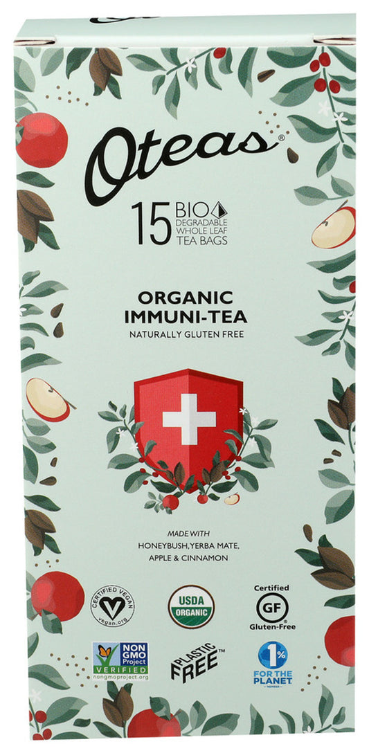 Oteas - Organic Immuni Tea, 15pc | Pack of 6