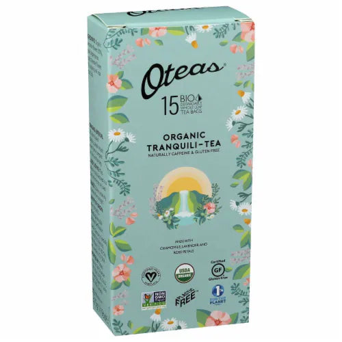 Oteas - Organic Tranquili Tea, 15pc | Pack of 6