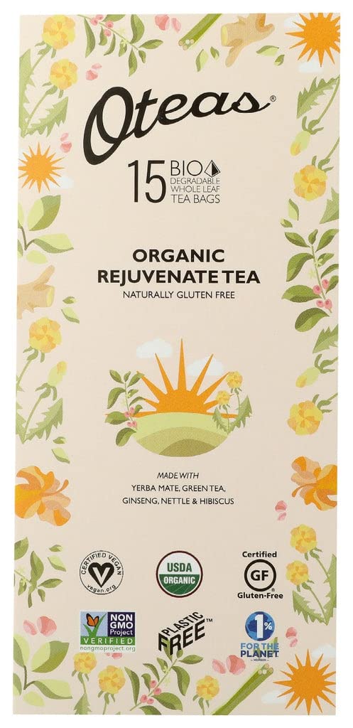 Oteas - Tea Rejuvenate, 15pc | Pack of 6