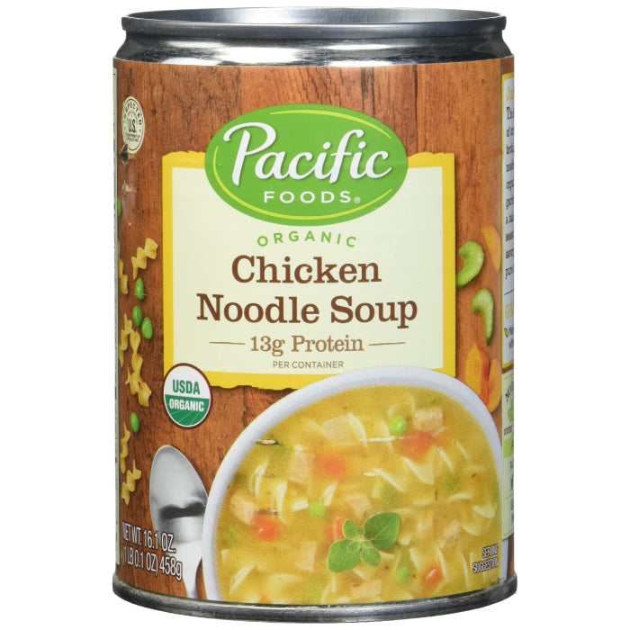 PACIFIC FOODS SOUP CHICKEN NOODLE ORG 16.1 OZ 