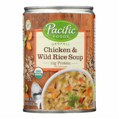 PACIFIC FOODS SOUP CHKN WILD RICE ORG 16.3 OZ 