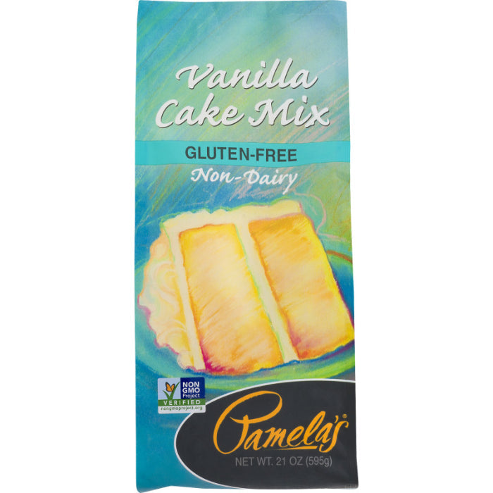 PAMELAS MIX CAKE GFWF ND CLSC VANLA 21 OZ 