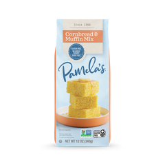 PAMELAS MIX CORN BREAD & MUFFIN 12 OZ 