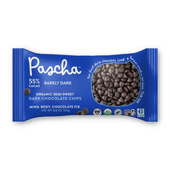 PASCHA ORGANIC SEMI-SWEET DARK CHOCOLATE CHIPS, 8.8 Oz
 | Pack of 6 - PlantX US