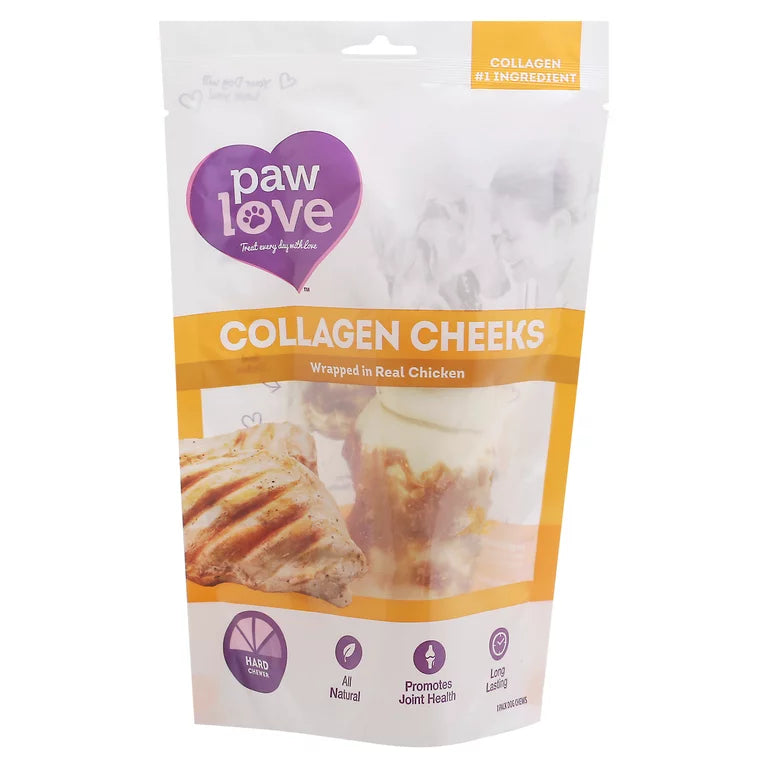 PAW LOVE BEEF COLLAGEN CHICKEN 1 EA 