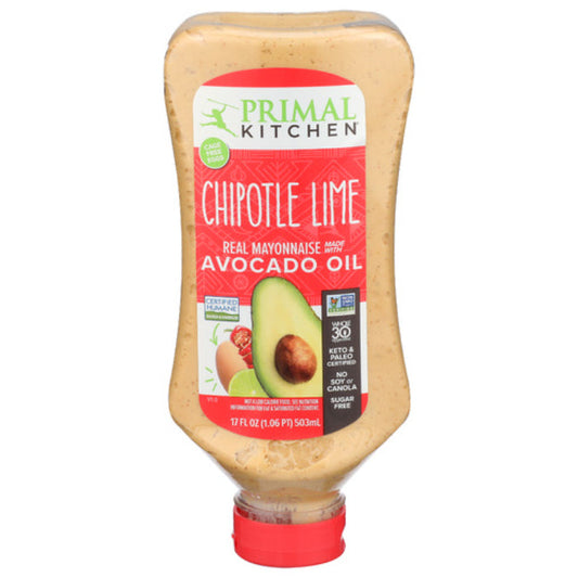 PRIMAL KITCHEN MAYO CHP LIM AVO OIL SQZ 17 OZ - Pack of 6