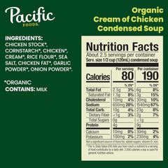 Pacific Foods - Condensed Cream of Chicken Soup, 10.5 oz | Pack of 12