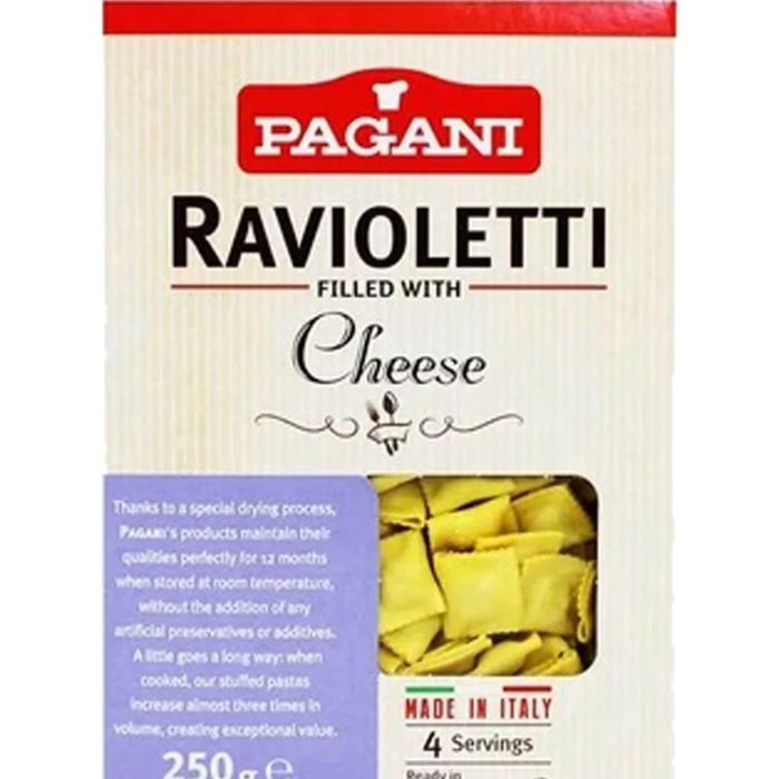 Pagani Ravioletti With Cheese 8.5 Oz - Pack Of 8