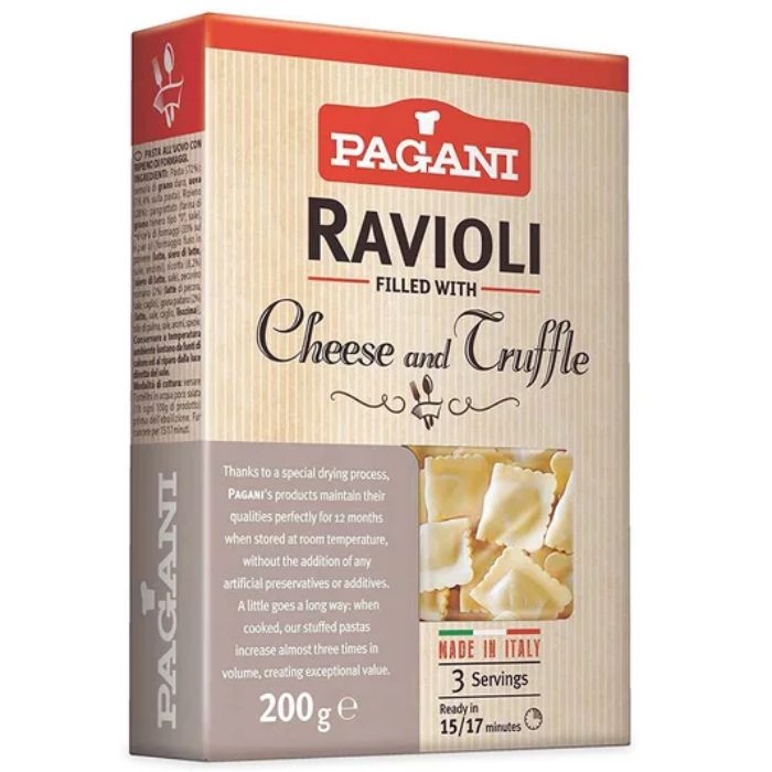 Pagani Raviolli Cheese & Truffle 8.5 Oz - Pack Of 8