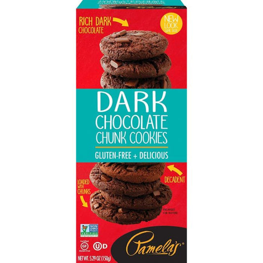 Pamelas Cookie Drk Choc Choc Chnk 5.29 Oz - Pack Of 6