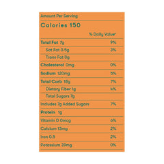 Partake Foods - Carrot Cake Cookies, 5.5 oz - back