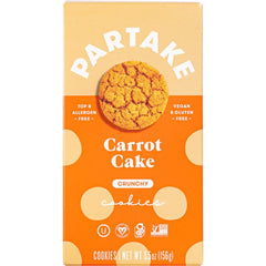 Partake Foods - Carrot Cake Cookies, 5.5 oz