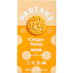 Partake Foods - Crunchy Ginger Snap Cookies, 5.5oz