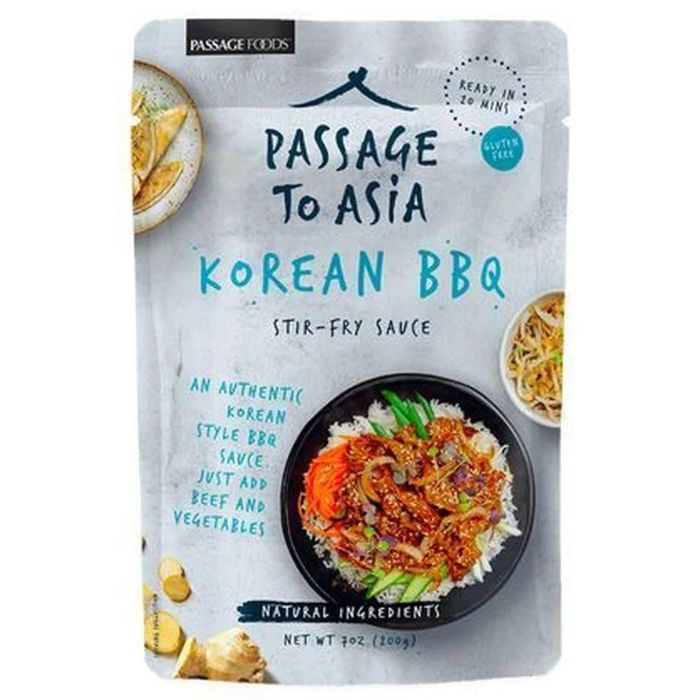 Passage Foods Sauce Strfry Korea Bbq Be 7 Oz - Pack Of 6