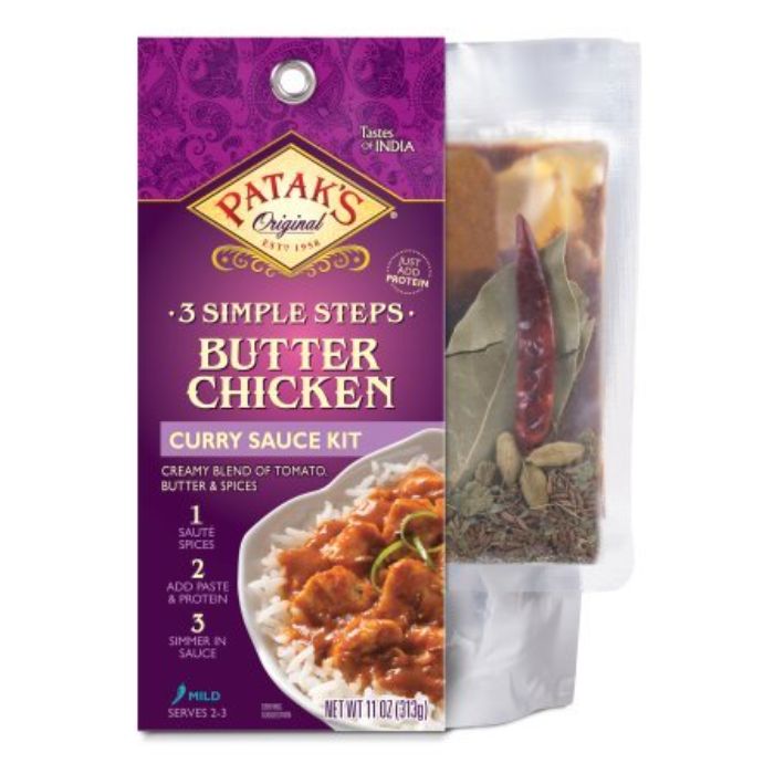 Pataks Butter Chicken 3 Step 11 Oz - Pack Of 6