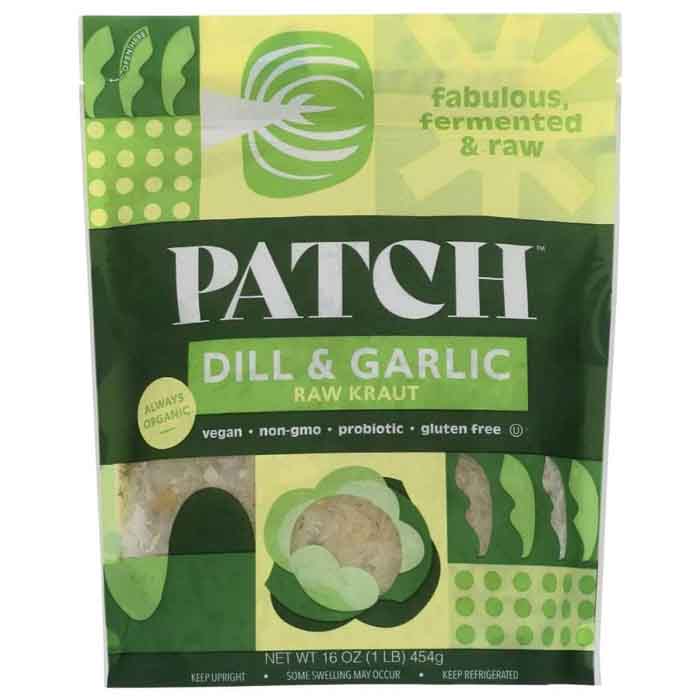 Patch - Sauerkraut - Dill N Garlic, 16oz