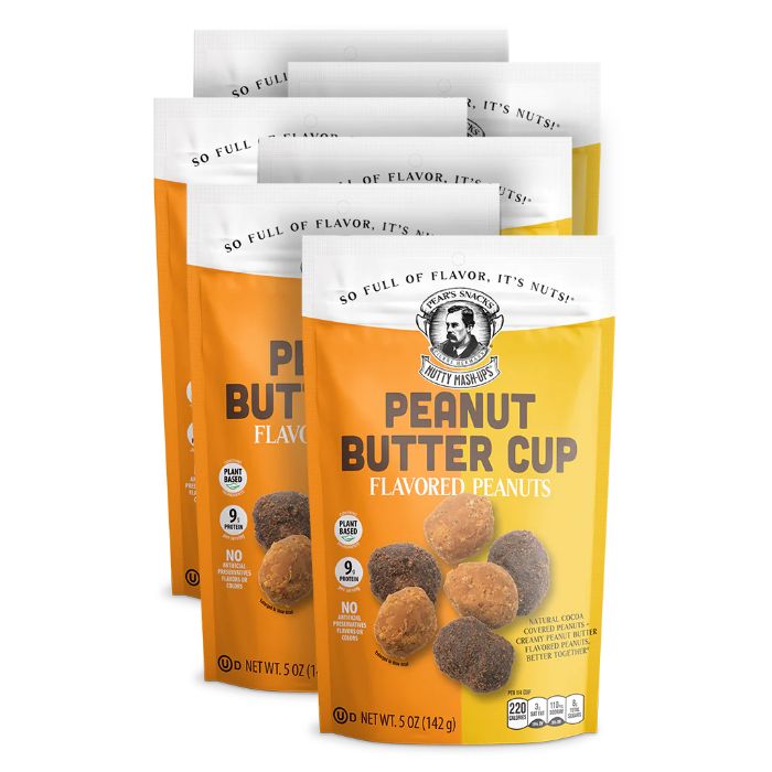 Pears Snacks Peanuts Peanut Butter Cup 5 Oz - Pack Of 6