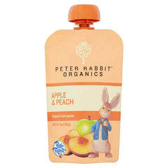 Peter Rabbit Baby Peach Apple Org 4 Oz - Pack Of 10