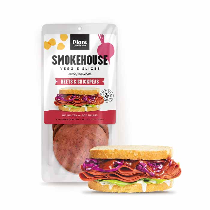 Plant Provisions - Plant-Based Deli Slices - Smokehouse, 6oz