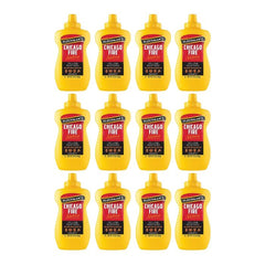 Plochmans Mustard Chicago Fire 15 Oz - Pack Of 12