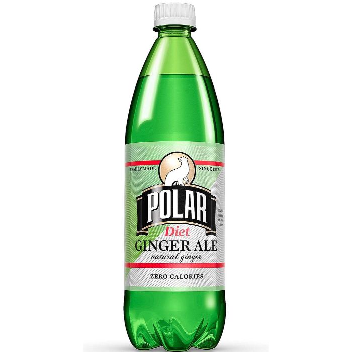 Polar Mixers Soda Ginger Ale 33.8 Fo - Pack Of 12