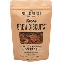 Portland Pet Food Company Biscuit Dog Bacon G 5 Oz - Pack Of 6