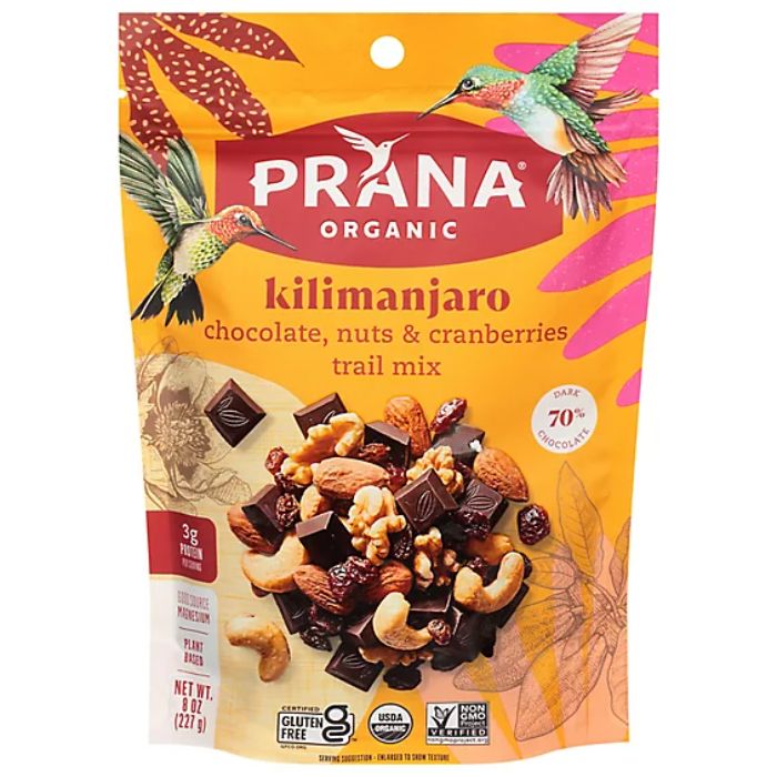 Prana Mix Trail Chocolate Delux 8 Oz - Pack Of 6