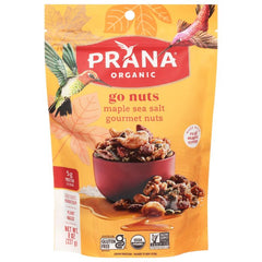 Prana Nuts Maple Coated 8 Oz - Pack Of 6